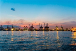 Singapore Port Pic