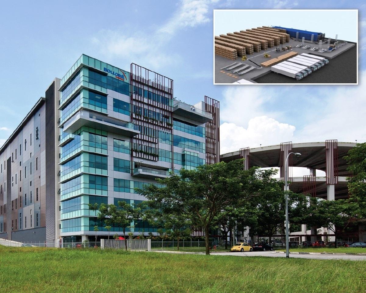 Self Photos / Files - Bollore Singapore automation facility