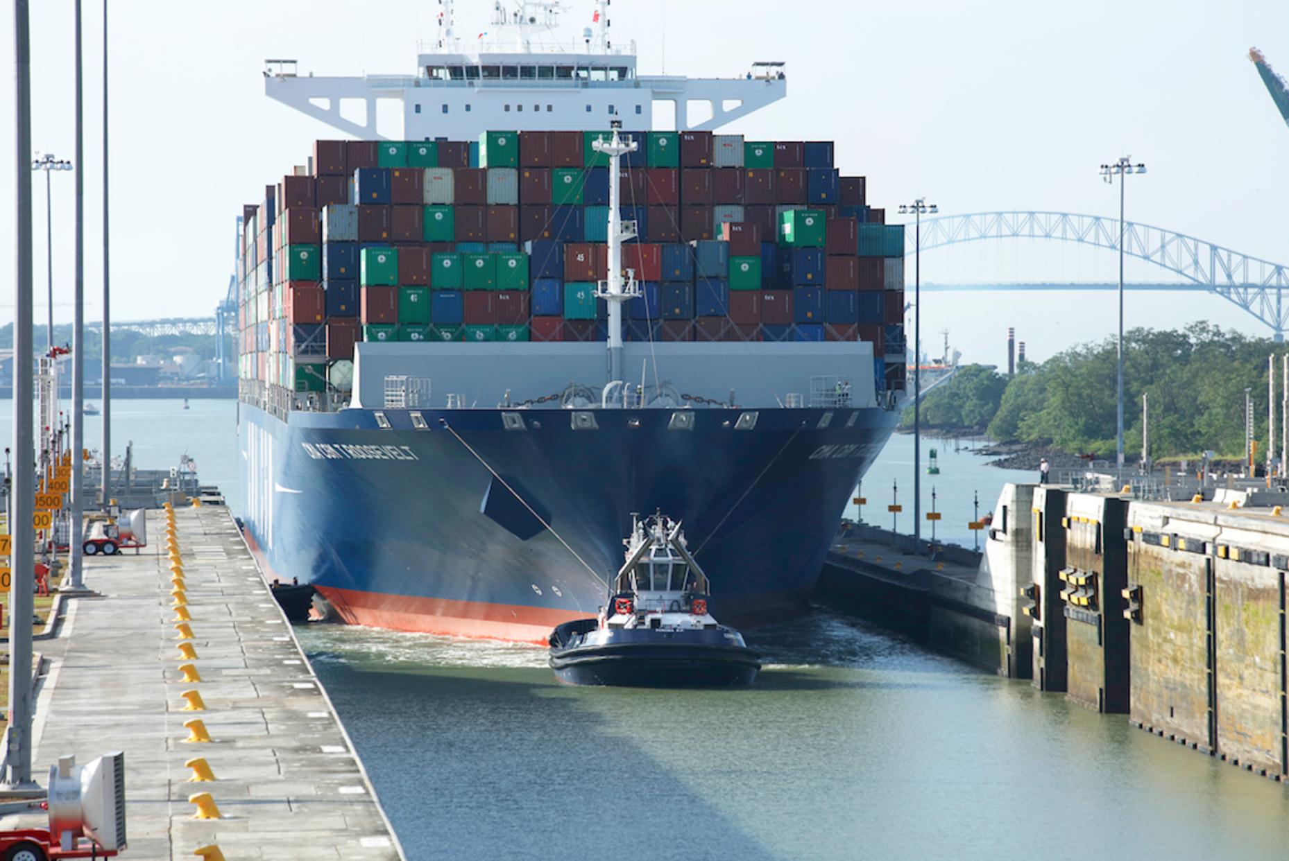 Self Photos / Files - TRoosevelt at Panama Canal by PCA