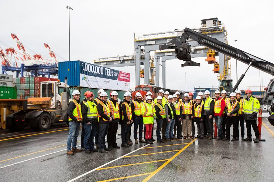 Self Photos / Files - Fairview Container Terminal 1 millionth TEU