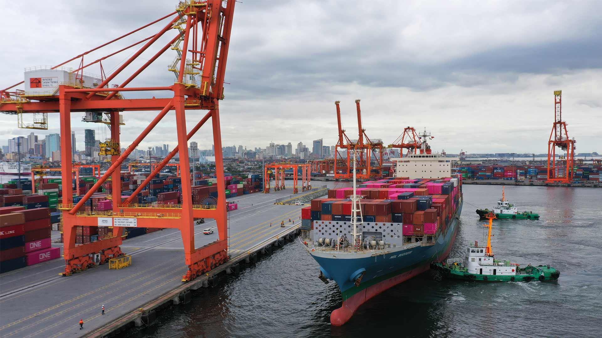 Self Photos / Files - ICTSI Manila completes berth expansion_