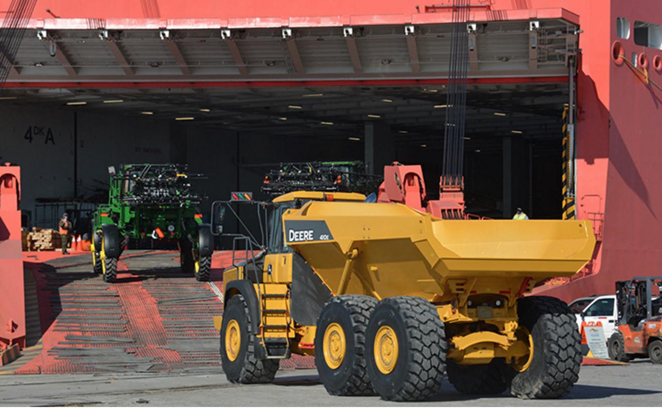Self Photos / Files - RoRo Cargo at Port of Baltimore 2015