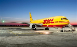 DHL Express aircraft