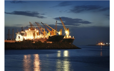 Port Louis at night iStock-175505923