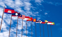 ASEAN flags iStock-528555486