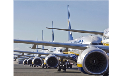 Boeing 737 lineup