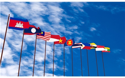 ASEAN flags iStock-528555486