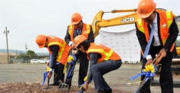 Jamaica groundbreaking